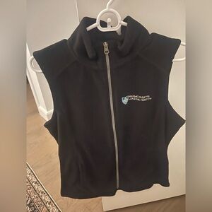 Port Authority Black Fleece Vest